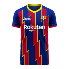 Catalonia 2025/26 Home Concept Football Kit - Libero Edition (MESSI 10)