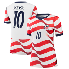Christian Pulisic USMNT Nike Women's 2026 Home Stadium Jersey - White