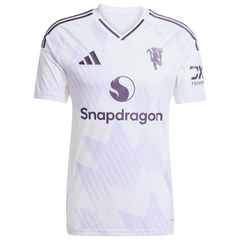 Cristiano Ronaldo Manchester United adidas 2025/26 Away Player Jersey - White