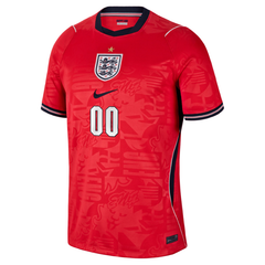 England National Team Nike 2026 Away Stadium Custom Jersey - Red