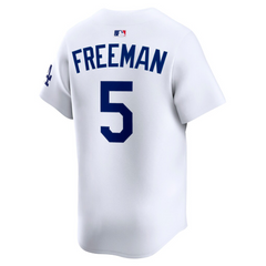 Freddie Freeman Los Angeles Dodgers Nike Home Limited Player Jersey - White