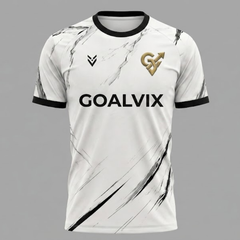 GOALVIX White Performance Football Jersey – Marble Edition