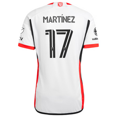 Josef Martinez San Jose Earthquakes adidas 2025 The 50 Kit Authentic Player Jersey - White