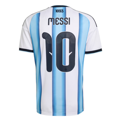 Lionel Messi Argentina National Team adidas 2026 Home Jersey - White