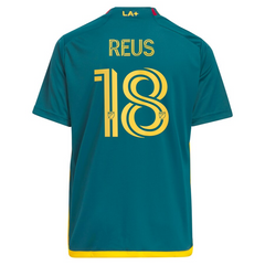 Marco Reus LA Galaxy adidas Youth 2024 LA Kit Player Jersey - Green