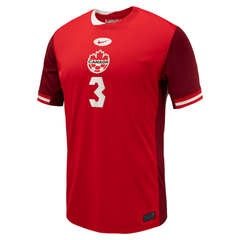 Men's Nike Kadeisha Buchanan Red Canada Soccer 2024 Home Jersey