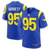 Los Angeles Style Royal Blue & Gold Football Jersey (Garrett)