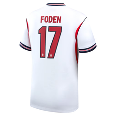 Phil Foden England National Team Nike 2026 Home Stadium Jersey - White