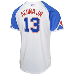 Ronald Acuña Jr. Atlanta Braves Nike Youth City Connect Limited Player Jersey - White