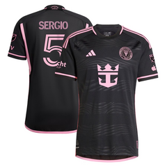 Sergio Busquets Inter Miami CF adidas 2024 La Noche Player Jersey - Black Adidas