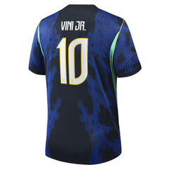 Vinicius Junior Brazil National Team Jordan Brand 2026 Away Stadium Jersey - Blue