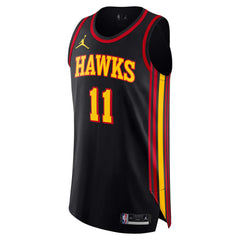 NBA Trae Young Atlanta Hawks Jordan Brand Authentic Player Jersey - Statement Edition - Black