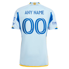 Atlanta United FC adidas 2024 The Resurgens Kit Authentic Custom Jersey - Light Blue