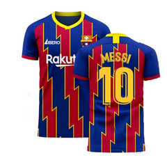 Catalonia 2025/26 Home Concept Football Kit - Libero Edition (MESSI 10)