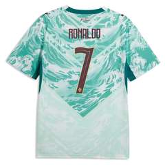 Cristiano Ronaldo Portugal National Team Puma 2026 Away Jersey - White