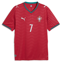 Cristiano Ronaldo Portugal National Team Puma 2026 Home Jersey - Red