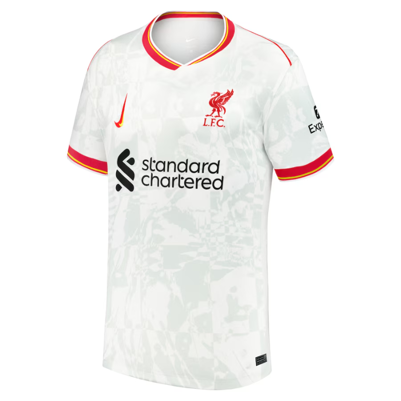 Darwin Núñez Liverpool Nike 2024/25 Third Jersey - White Nike