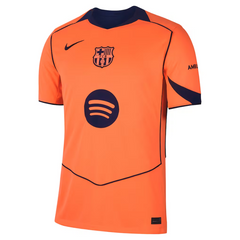 Frenkie de Jong Barcelona Nike 2025/26 Third Player Jersey - Orange