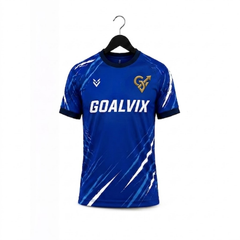 GOALVIX Blue Performance Football Jersey – Ocean Edition