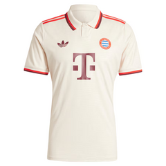 Jamal Musiala Bayern Munich adidas 2024/25 Third Player Jersey - Cream Adidas