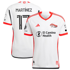 Josef Martinez San Jose Earthquakes adidas 2025 The 50 Kit Authentic Player Jersey - White