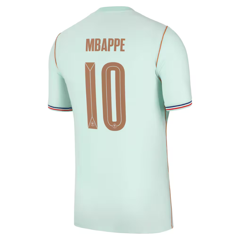 Kylian Mbappé France National Team Nike 2026 Home Stadium Jersey - Green