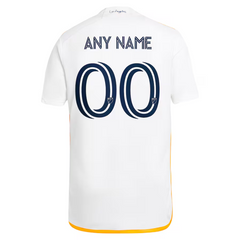 LA Galaxy adidas 2024 Angeleno Kit Custom Jersey - White