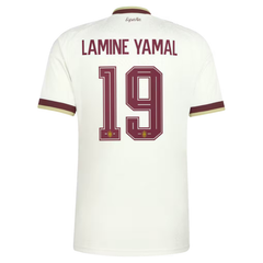 Lamine Yamal Spain National Team adidas 2026 Away Jersey - White