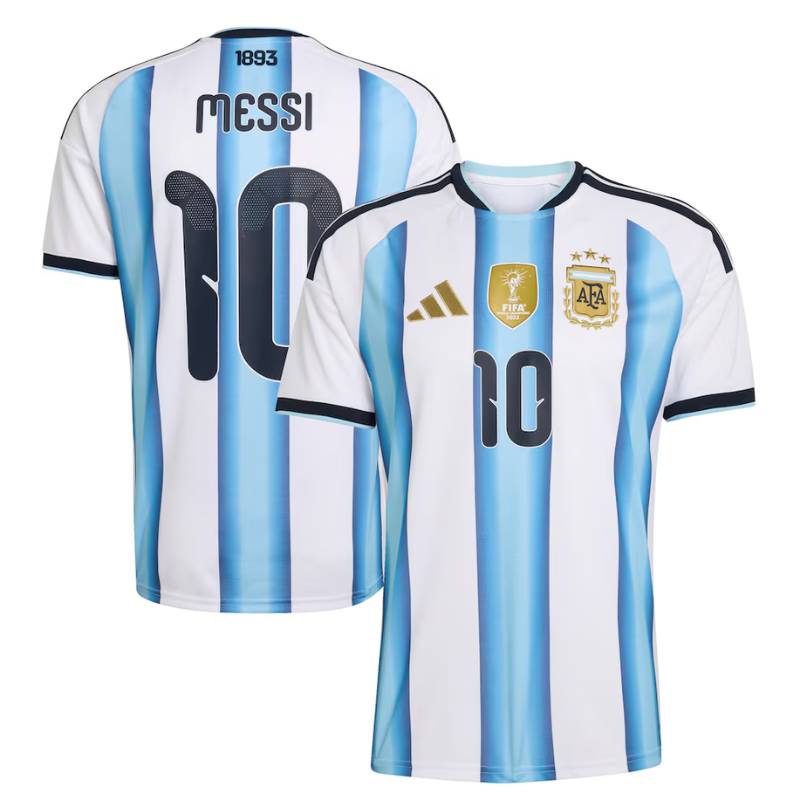 Lionel Messi Argentina National Team adidas 2026 Home Jersey - White
