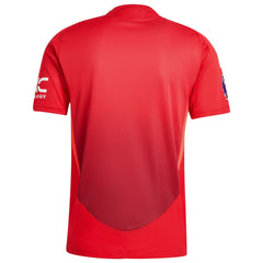 Manchester United adidas 2024/25 Home Authentic Patch Jersey - Red Adidas