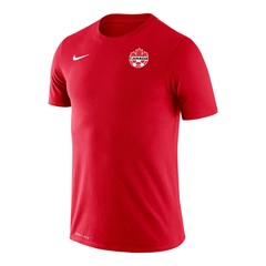 Men's Nike Christine Sinclair Red Canada Soccer Legend Name & Number Performance - T-Shirt