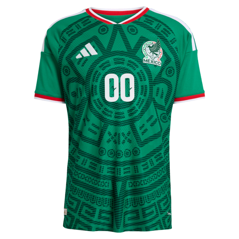 Mexico National Team adidas 2026 Home Authentic Custom Jersey - Green