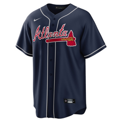 Ronald Acuna Jr. Atlanta Braves Nike Alternate Player Name Jersey - Navy