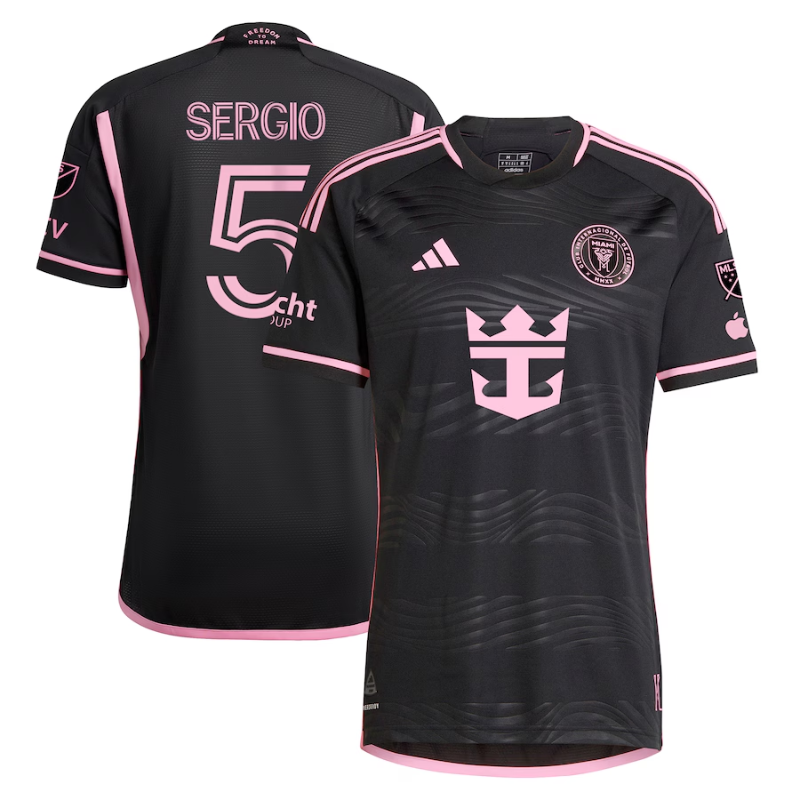 Sergio Busquets Inter Miami CF adidas 2024 La Noche Player Jersey - Black Adidas
