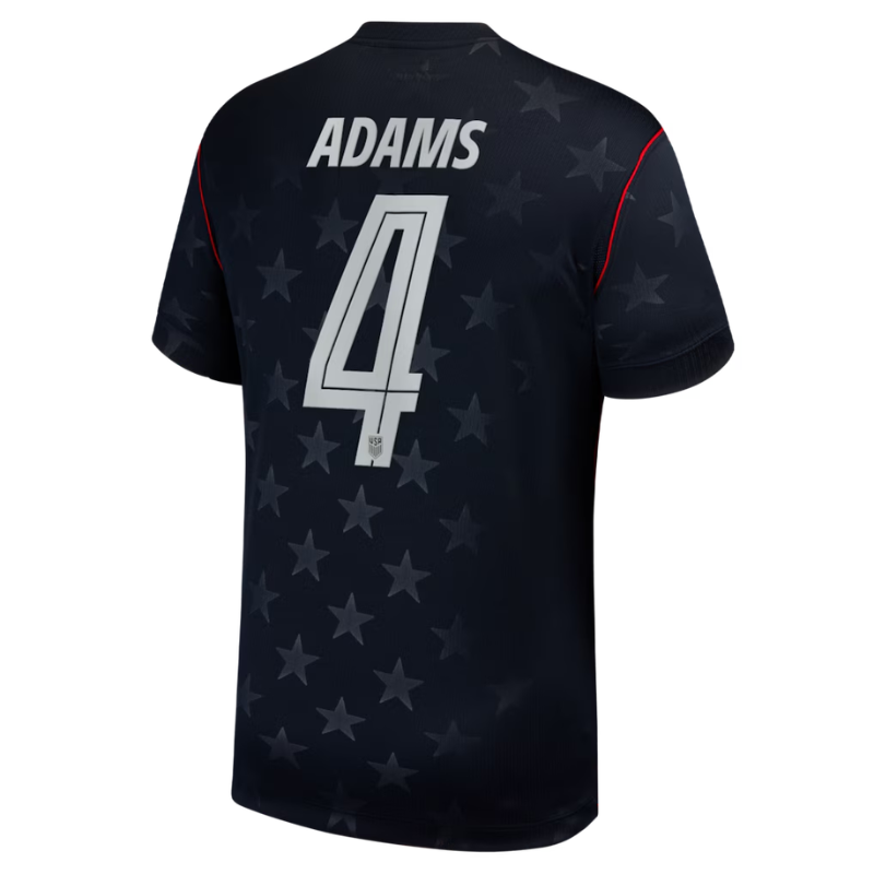 Tyler Adams USMNT Nike 2026 Away Stadium Jersey - Blue