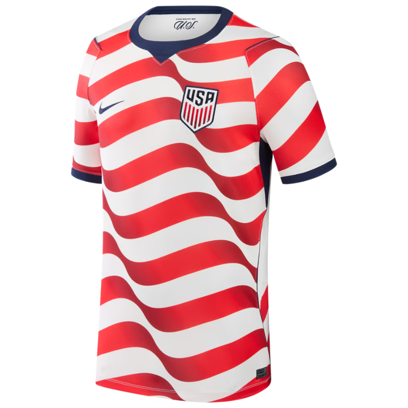 USMNT Nike Youth 2026 Home Stadium Jersey - White