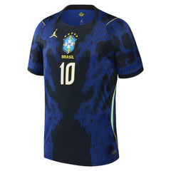 Vinicius Junior Brazil National Team Jordan Brand 2026 Away Stadium Jersey - Blue