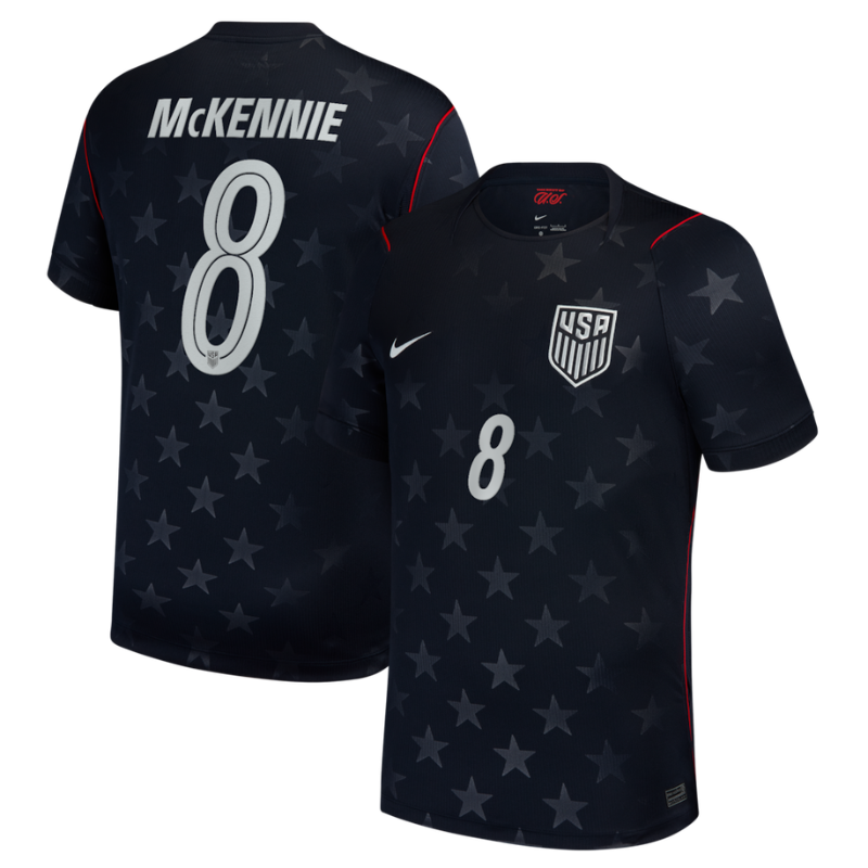 Weston McKennie USMNT Nike 2026 Away Stadium Jersey - Blue