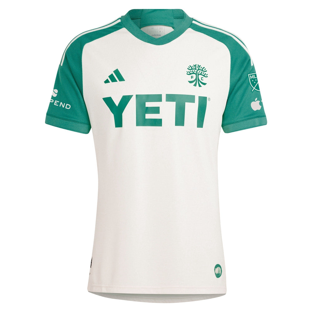 Alexander Ring Austin FC adidas 2024 The Armadillo Kit Authentic Player Jersey – Tan adidas