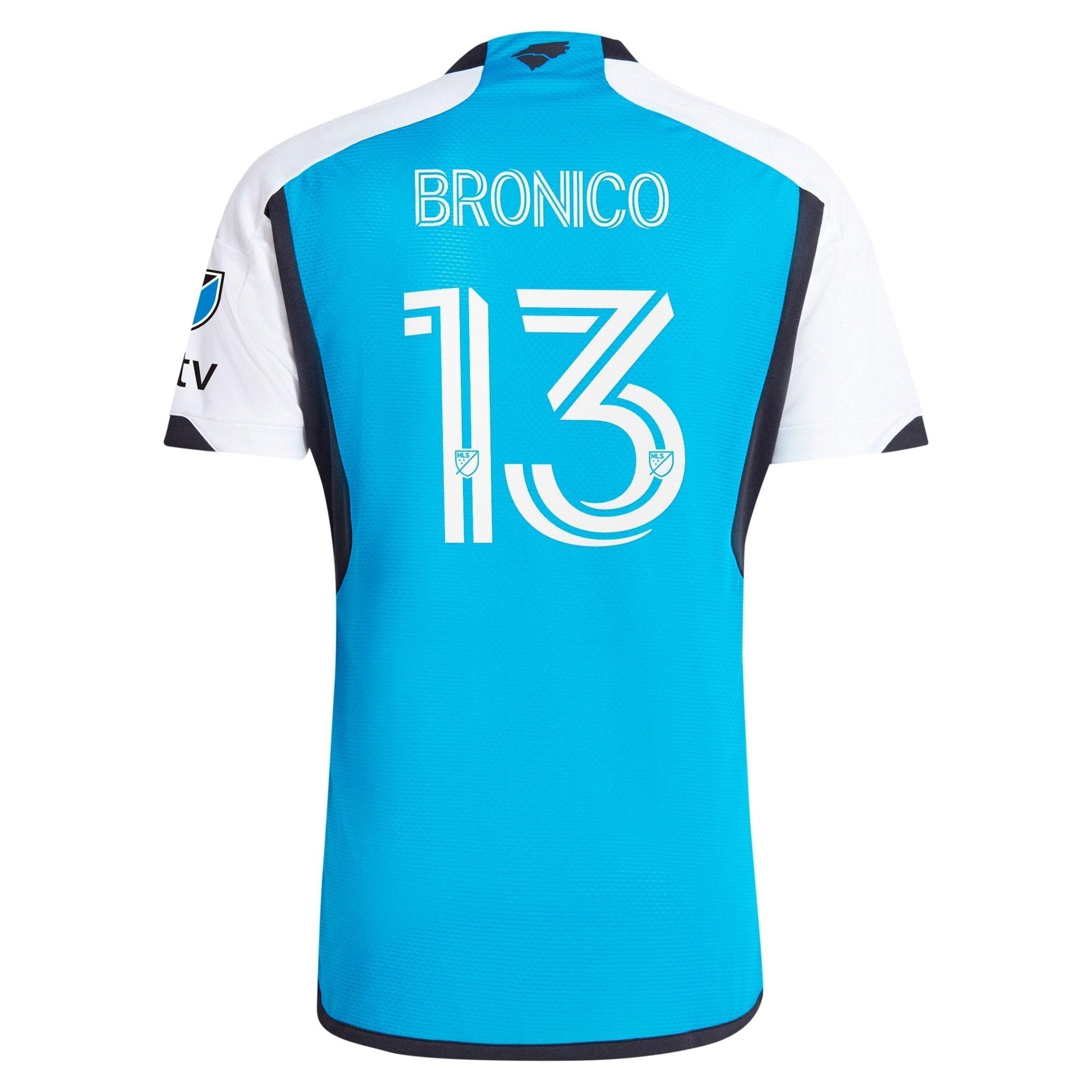 Brandt Bronico Charlotte FC adidas 2024 The Carolina Kit: Explore Authentic Player Jersey - Blue adidas